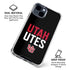 University of Utah Interlocking U iPhone 14 Clear Case