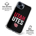 University of Utah Interlocking U iPhone 14 Plus Clear Case