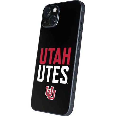 University of Utah Interlocking U iPhone 14 Plus Skin