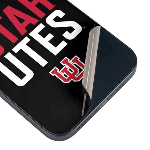 University of Utah Interlocking U iPhone 14 Plus Skin
