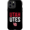 University of Utah Interlocking U iPhone 14 Pro Max Impact Case