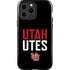 University of Utah Interlocking U iPhone 14 Pro Max Impact Case