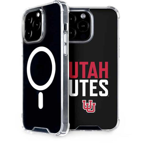 University of Utah Interlocking U iPhone 14 Pro Max MagSafe Case