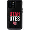 University of Utah Interlocking U iPhone 14 Pro Max Waterproof Case