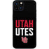 University of Utah Interlocking U iPhone 15 Plus Skin