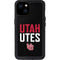 University of Utah Interlocking U iPhone 15 Plus Waterproof Case