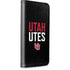 University of Utah Interlocking U iPhone 15 Pro Folio Case