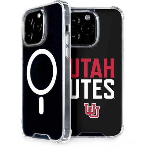University of Utah Interlocking U iPhone 15 Pro MagSafe Case