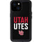 University of Utah Interlocking U iPhone 15 Waterproof Case