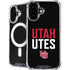 University of Utah Interlocking U iPhone 16 MagSafe Case