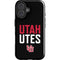 University of Utah Interlocking U iPhone 16 Plus Impact Case
