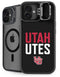 University of Utah Interlocking U iPhone 16 Plus Kickstand Case