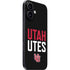 University of Utah Interlocking U iPhone 16 Plus Skin