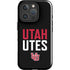 University of Utah Interlocking U iPhone 16 Pro Impact Case