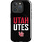 University of Utah Interlocking U iPhone 16 Pro Magsafe Impact Case