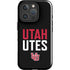 University of Utah Interlocking U iPhone 16 Pro Max Impact Case