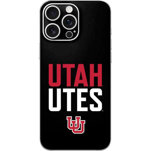 University of Utah Interlocking U iPhone 16 Pro Max Skin