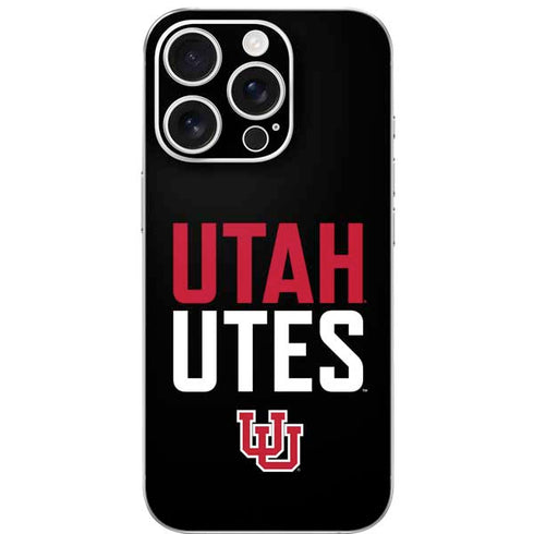 University of Utah Interlocking U iPhone 16 Pro Skin