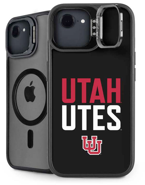 University of Utah Interlocking U iPhone 16e Kickstand Case