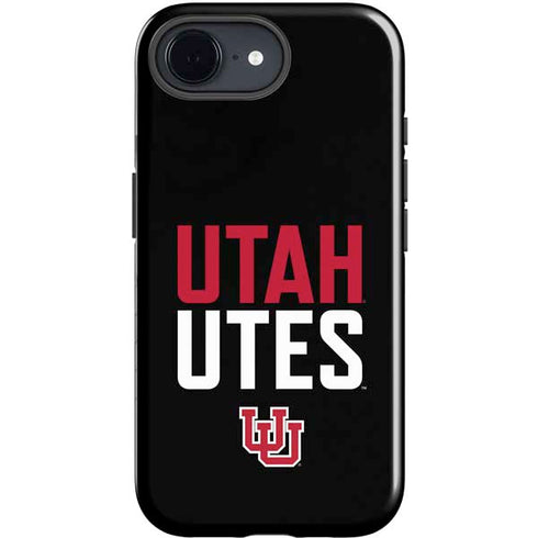 University of Utah Interlocking U iPhone 16e Impact Case
