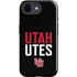University of Utah Interlocking U iPhone 16e Impact Case