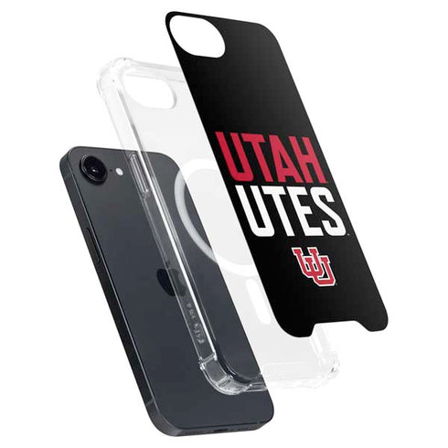 University of Utah Interlocking U iPhone 16e MagSafe Case