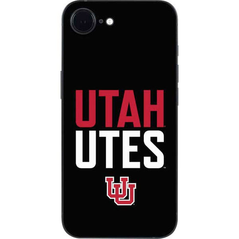 University of Utah Interlocking U iPhone 16e Skin