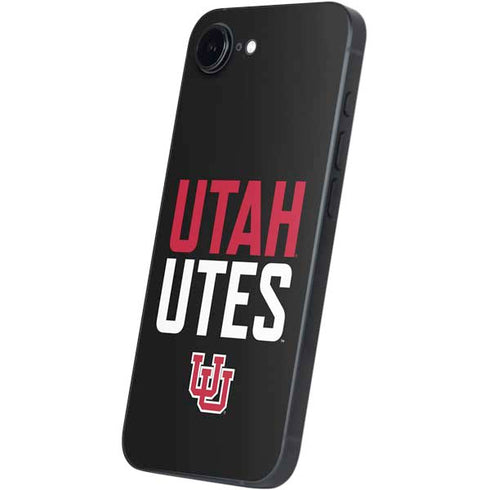 University of Utah Interlocking U iPhone 16e Skin