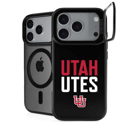 University of Utah Interlocking U iPhone 18 Pro Kickstand Case