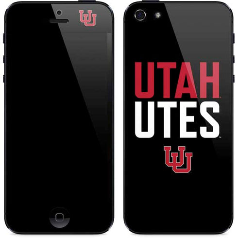 University of Utah Interlocking U iPhone 5/5s/5SE Skin