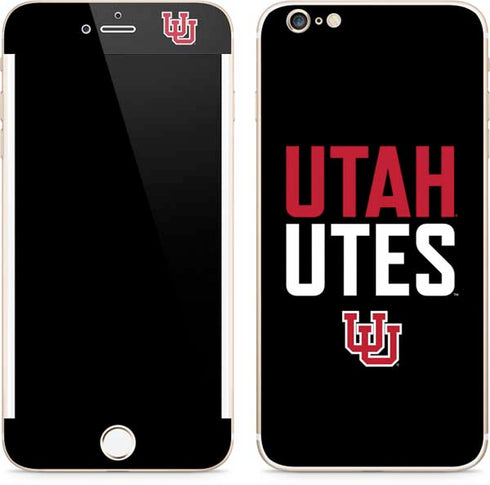 University of Utah Interlocking U iPhone 6/6s Plus Skin