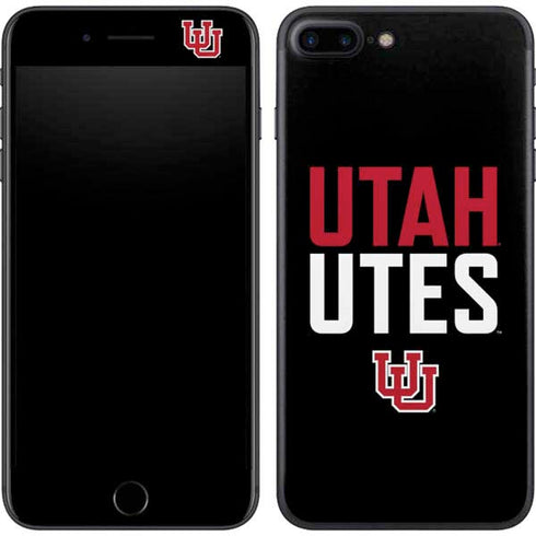 University of Utah Interlocking U iPhone 7 Plus Skin