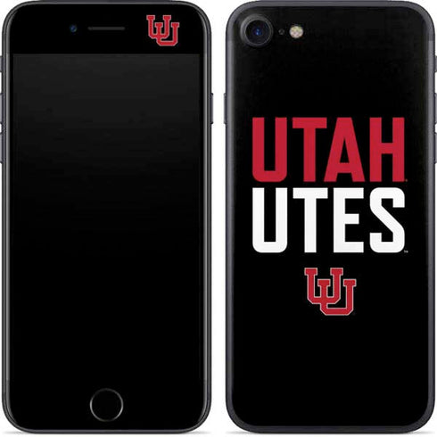 University of Utah Interlocking U iPhone 7 Skin