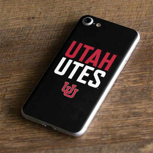 University of Utah Interlocking U iPhone 7 Skin