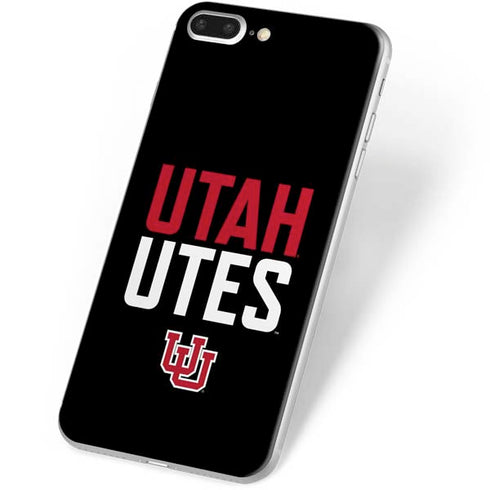 University of Utah Interlocking U iPhone 8 Plus Skin