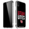 University of Utah Interlocking U iPhone XR Clear Case