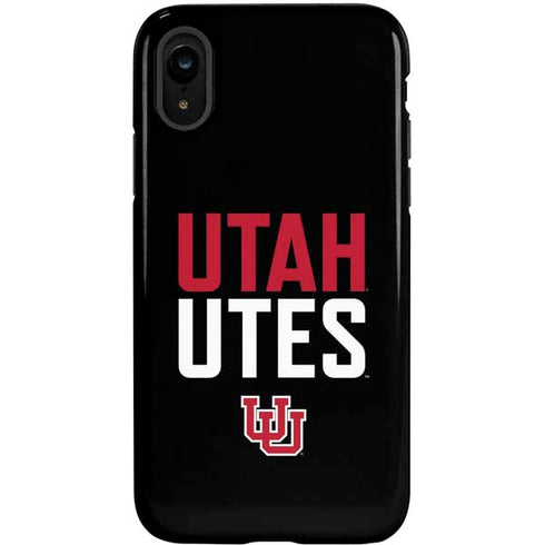 University of Utah Interlocking U iPhone XR Pro Case
