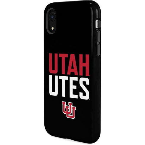 University of Utah Interlocking U iPhone XR Pro Case