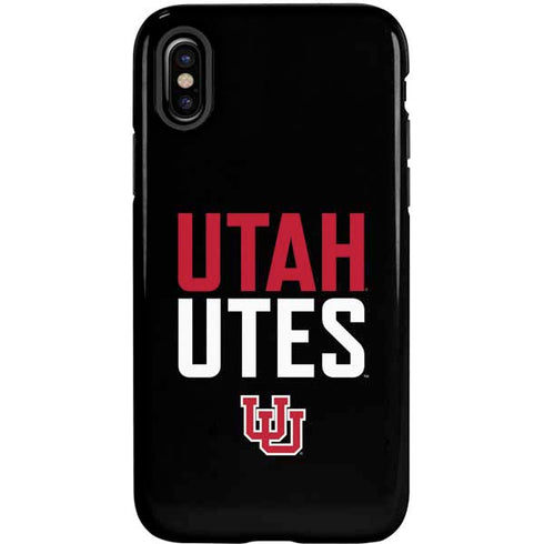 University of Utah Interlocking U iPhone XS Pro Case