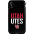 University of Utah Interlocking U iPhone XS Pro Case