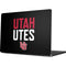 University of Utah Interlocking U MacBook Pro 14in (2021-24) Skin
