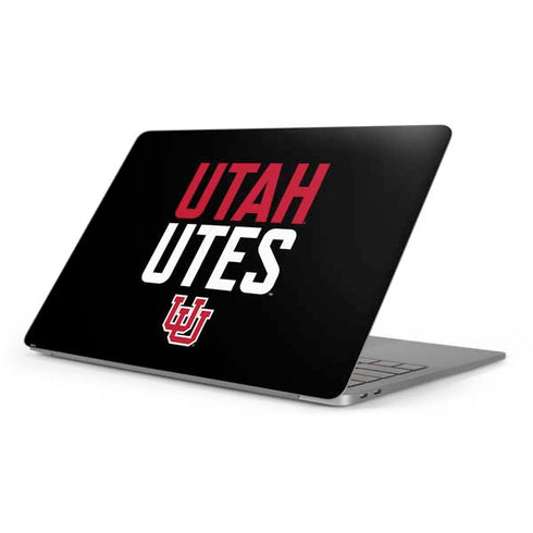 University of Utah Interlocking U Apple MacBook Pro 16-inch Skin