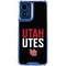 University of Utah Interlocking U Moto G 5G (2024) Clear Case