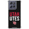 University of Utah Interlocking U Moto G Play 5G (2025) Clear Case