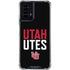 University of Utah Interlocking U Moto G Power 5G (2024) Clear Case