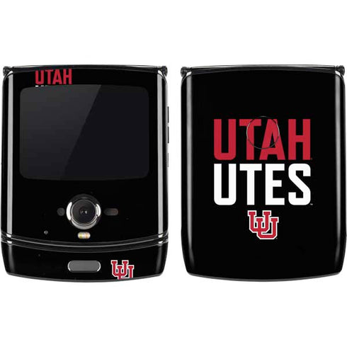 University of Utah Interlocking U Motorola RAZR Skin