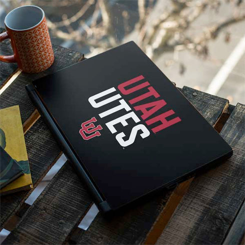 University of Utah Interlocking U MSI GS65 Stealth Laptop Skin