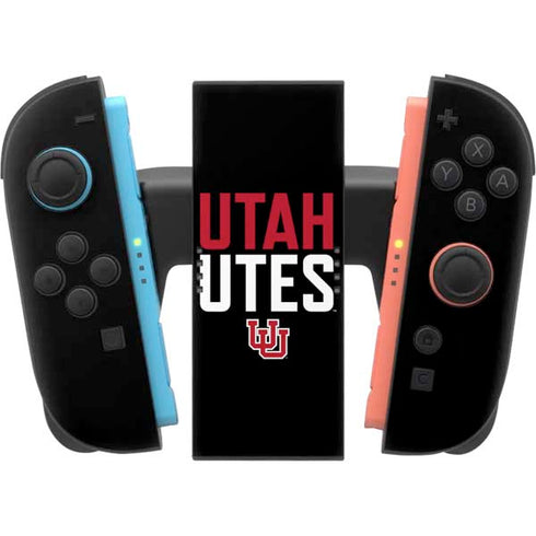 University of Utah Interlocking U Nintendo Switch 2 (2025) Joy-Con Controller Skin