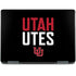 University of Utah Interlocking U Notebook 9 Pro 13in (2017) Skin