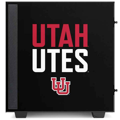 University of Utah Interlocking U NZXT H510 Compact ATX Mid-Tower Case Skin